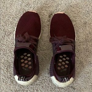 ADIDAS MAROON SHOES